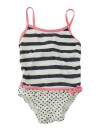 Maillot de bain rayures bleues KIABI taille 24 mois