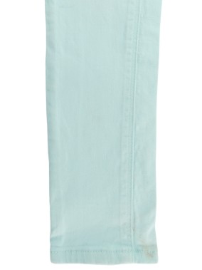 Pantalon jean turquoise skinny KIABI taille 8 ans