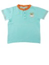 T-shirt MC girafe CARRE BLANC taille 8 ans