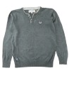 Pull ML gris KAPORAL taille 10 ans