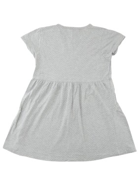 Robe MC gris pois blanc TEX taille 8 ans