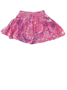 Jupe short rose taille 5 ans