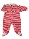 Pyjama petit chien blanc taille 3 mois BOUT'CHOU