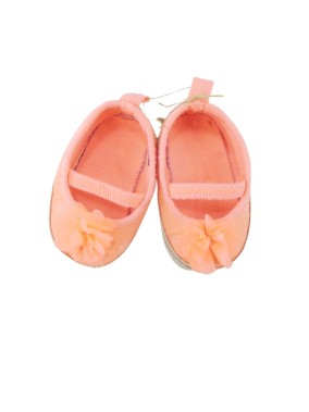 Chaussures ballerine orange fluo taille 18