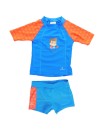 Maillot de bain deux pièces bleu TECNOPRO taille 3 ans