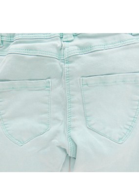 Pantalon jeans turquoise KIABI taille 3 ans