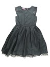 Robe SM noire sequins NKY taille 8 ans