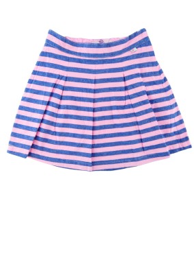Jupe rose rayures bleues SERGENT MAJOR taille 5 ans