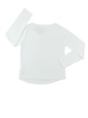 T-shirt ML blanc PEPPERTS taille 6 ans