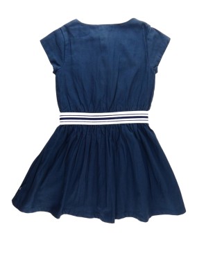 Robe MC bleu marine OKAIDI taille 6 ans