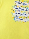 T-shirt MC jaune SERGENT MAJOR taille 6 ans