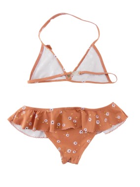 Maillot de bain Deux pièce à fleurs KIABI taille 8 ans