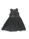 Robe SM paillette noire KIABI taille 4 ans