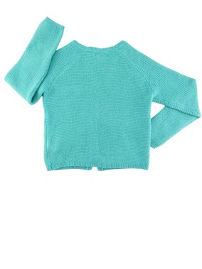 Veste turquoise OKAIDI taille 8 ans