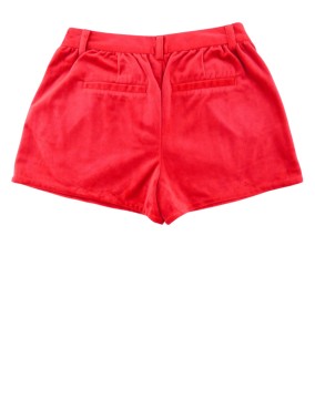 Short velours rouge OKAIDI taille 10 ans