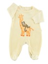 Pyjama une pièce girafe taille 1 mois