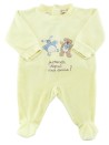 Pyjama une pièce doudou GRAIN DE BLE taille 1 mois