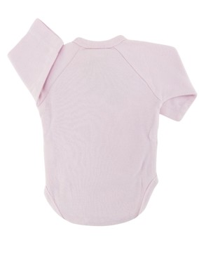 Body rose lapin MOTS D'ENFANTS taille 1 mois