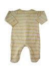 Pyjama rayé jaune TOM&KIDDY  taille 3 mois