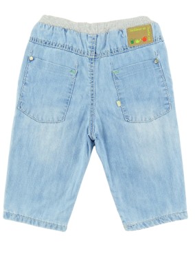 Pantalon jeans bleu clair pp OBAIBI taille 12 mois