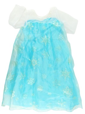 Robe Reine des neiges turquoise Taille 4-6 ans déguisement