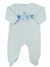 Pyjama ML bleu ciel taille 9 mois