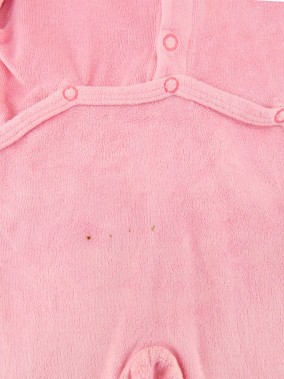 Pyjama ML rose nœud papillon KITCHOUN taille 3 mois