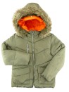 Manteau ML à capuche fermeture argenté ZARA taille 9 ans