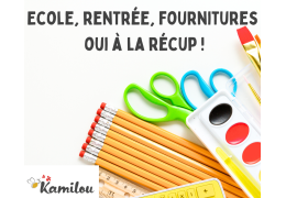 ? Rentrée scolaire : et si on passait (vraiment) à la récup et à la seconde main ?